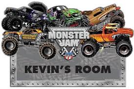 Monsterjamroomdecor1 Jpg 473 318 Pixels Monster Truck Room Monster Truck Bedroom Monster Truck Room Decor