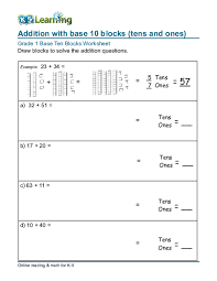 Our 1st grade place value worksheets will however inspire kids to have a mastery of the fact that the value of each digit within a number depends on its place or. Pdf Addition With Base 10 Blocks Tens And Ones Grade 1 Base Ten Blocks Worksheet Angelic Tuplano Academia Edu