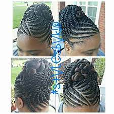 Flat Twist Updo African Braids Hairstyles Flat Twist Hairstyles Flat Twist Updo