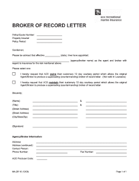 To avoid this imbalance, kafka has a notion of preferred replicas. Broker Of Record Letter Fill Online Printable Fillable Blank Pdffiller