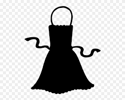 Use these bundt cake silhouette clipart black and white. Png Royalty Free Silhouette Household Kitchen Png Apron Clipart Free Transparent Png Clipart Images Download
