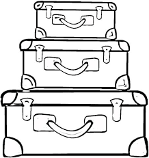 Los dibujos para colorear son especialmente adecuados para su uso en el colegio durante todo el año. Los Dibujos Para Colorear Dibujos De Maletas Para Colorear
