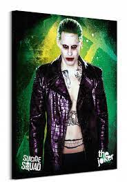 Oscarowy joker i legion samobójców: Legion Samobojcow The Joker Obraz Na Plotnie 60x80 9602586268 Allegro Pl
