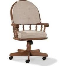 Office Chair Upholstered Rolling Arms Swivel Google Search Oak Armchair Classic Dining Room Furniture