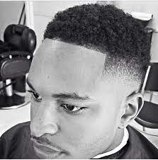 Black men often opt for a high fade haircut, featuring complete disappearing of hair much higher than the natural lines of hair growth at the temples and back of the head. Pin On Black Men Haircuts