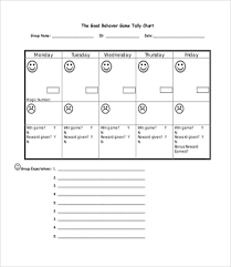 tally chart template 8 free word pdf documents download