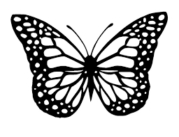 Black And White Stencil Butterfly Outline Our Stencils Are Great For Crafts Fabric Glass Furniture And Walls We Provide Stencils In 125 Micron And 19 Butterfly Stencil Stencils Silhouette Butterfly