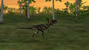 Released in 2003 on windows, it's still available and playable with some tinkering. Jurassic Park Operation Genesis 2003