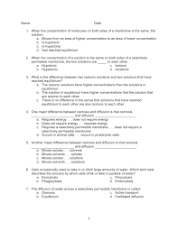 Maybe you would like to learn more about one of these? Biology Practice Midterm Cell Transport Grade 9