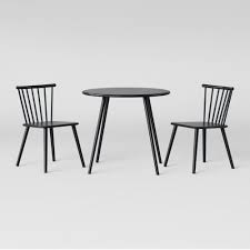 Metal Windsor Table And Chair Set Black Pillowfort Kids Table And Chairs Round Table And Chairs Chair Set