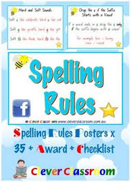 Spelling Rules Cards Pack Pdf File 17 Page Resource File