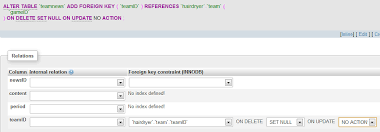 Introduction to the sql update statement to change existing data in a table, you use the update statement. Mysql How To Update Foreign Key Field And Create A Relationship After Table Values Have Been Set With Default Values Stack Overflow