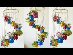 Recycle Plastic Bottle Into Spiral Portulaca Ten Hour Flower Pot For Small Garden Youtube Bottles Decoration Diy Recycle Plastic Bottles Plastic Bottle Art