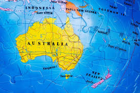 Australia Puzzle Puzzle Of The Continent Australia Including New Zealand And Ta Ad Puzzle Puzzle Australia Continent Australia Continents Tasmania
