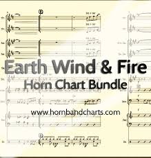 earth wind and fire horn chart pdf horn band charts