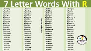 7 letter words that start with r · rabatos · rabbets · rabbins · rabbits · rabbity · rabbled · rabbler · rabbles . 7 Letter Words Starting With R Archives Vocabularypoint Com
