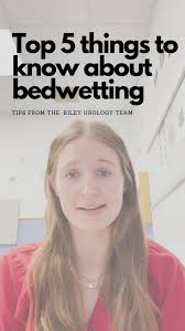 *5 Things to Know About Treating Bedwetting* 1. Your child’s drinking and  peeing habits during the day affect their success at night, 2. Pooping  (especially NOT pooping!) plays a big part in how well ...