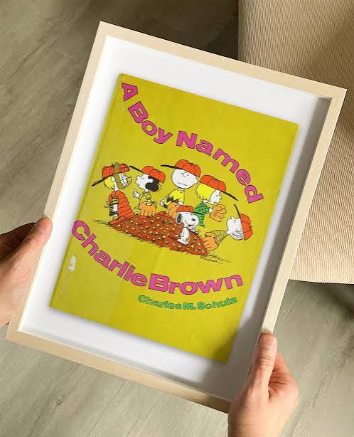 A Boy Named Charlie Brown by Charles M. Schulz Print - The Curious Desk