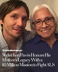 kenpaves is currently showing the industry what it looks like to trade fame  for legacy. He's turning a $5 million promise to his mother into a  nationwide lifeline for families fighting @als.