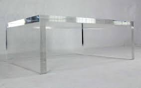 See deals for√√√ plastic/acrylic coffee table by kartell on sale discount prices good price. 2 Thick Lucite Mid Century Modern Coffee Table Mid Century Modern Coffee Table Modern Coffee Tables Lucite Coffee Tables