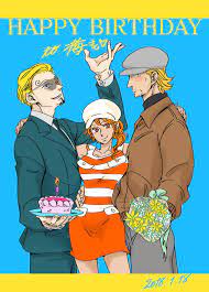 Paulie Water 7 Galley La X Nami X Sanji Vinsmoke Sanna Sannami One Piece One Piece One Piece Anime Comic Book Cover