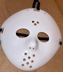 Masque d'Halloween masque de hockey Jason vendredi 13ème masque Jason blanc