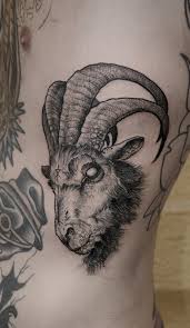 Ibex Tattoo Goat Capricorn Tattoo Tattoo Goat Satanic Tattoos