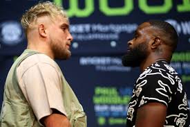Jake paul and tyron woodley pose during a press conference at the hilton cleveland downtown prior to their august 29 fight on august 26, 2021 in cleveland, ohio. Jake Paul Vs Tyron Woodley Stream Previews Results Play By Play Highlights More Bloody Elbow