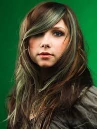 Pin By Fraxinus6 On Outfit Ideas Olive Hair Colour Olive Hair Green Hair Streaks