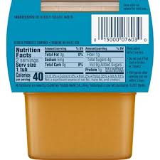Gerber Sitter 2nd Foods Butternut Squash Baby Meals Tubs 2ct 4oz Each Banana Baby Food Butternut Squash Baby Food Pumpkin Baby Food