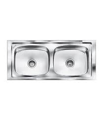 buy nirali kitchen sink double bowl