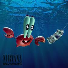 Nevermind Guzz Soares Nirvana Artwork Pop Culture Art Spongebob