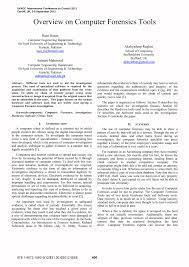 Computer crime and computer forensics. Pdf Overview On Computer Forensics Tools