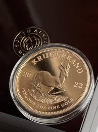 Krugerrand 2022 Proof Pièce d'or de 2 onces avec boîte + COA
