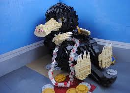 Lego Niffler Will Steal All Your Pearl Gold And Trans Clear Bricks The Brothers Brick Niffler Lego Animals Lego