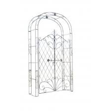 Relaxdays obélisque de jardin, colonne rosier, arche plante grimpante, set de 3 métal cage rose, arceau, vert foncé. Arche De Jardin Grenada Avec Portillon Arches A Rosiers Avec Porte Arches A Rosiers Balcon Terrasse Jardin I Clp