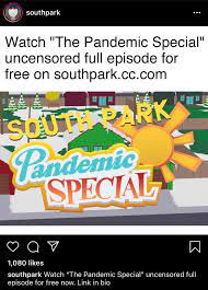 Watch your favorite nhl games online with community provided streams. Where To Watch The Pandemic Special For Free Southpark