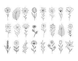 Free Free 227 Simple Flower Drawing Svg SVG PNG EPS DXF File