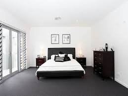 The color gray often gives off sleek and modern vibes, but it can work with retro design as well. Modern Grey Bedroom Carpet Novocom Top