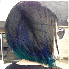 Peacock Peekaboo Love This Idea Maybe I Ll Use Reds Instead Definitely Hair Styles Short Hair Styles Short Hair Color
