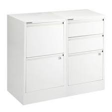 Bisley White 2 3 Drawer Locking Filing Cabinets Filing Cabinet Drawers Storage