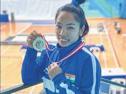 Weightlifter Mirabai Chanu wins gold in Singapore, qualifies for CWG in new  55kg weight division