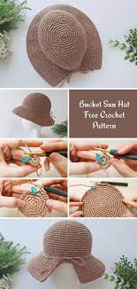 Free Bucket Hat Crochet Pattern Crochet Hats Crochet Hat Pattern Crochet Hats Free Pattern