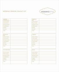 Wedding Vendor Contact List Template Inspirational 8 Vendor List Templates Pdf Doc Wedding Vendors List Template Address Book Template All created by our global community of independent web designers and developers. wedding vendor contact list template