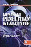 Memahami Penelitian Kualitatif Sugiyono Penelitian Buku Keagamaan Buku