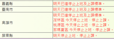 Jun 22, 2021 · 由於氣象局周一已預報高雄山區雨量將超過200毫米，高雄市府周一晚已宣布六龜、甲仙、茂林、桃源、那瑪夏區周二停班停課，並停止疫苗接種。屏東同樣於周一宣布周二暫停接種疫苗。 0m49exoyczahom