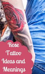 Barbed wire around the rose vine: Rose Tattoo History Ideas And Meanings Tatring