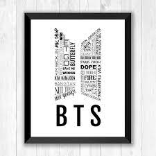 Bts Logo Image 0 Etsy Ideen Furs Zeichnen Zeichnung