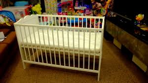 Great simple cot with two levels for the mattress. Ikea Baby Cot Time Lapse Assembly Youtube