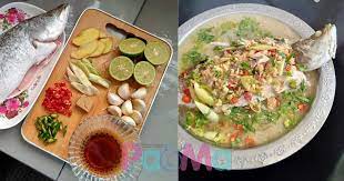 Resepi yang satu ini sangat memuaskan hati dengan rasanya yang cukup masam, manis, masin dan rasa fresh dari bawang putih dan daun. Resipi 8k Share Ikan Siakap Stim Ala Thai Patut Cuba Terliur Dibuatnya Pa Ma